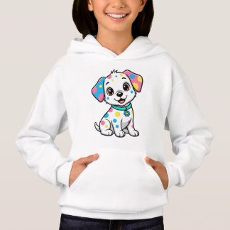 Adorable Spotted Puppy Hoodie