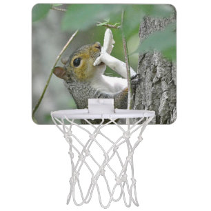 Adorable Squirrel Mini Basketball Hoop