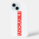 Adorable Stamp iPhone 15 Case