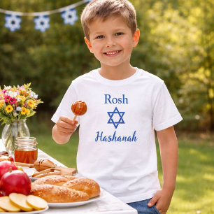 Adorable Star of David Rosh Hashanah Toddler T-shirt