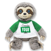 Adorable Super Soft Sloth Plush Stuffed Animal (Front)
