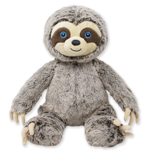 Adorable Super Soft Sloth Plush Stuffed Animal (Front w/o shirt)
