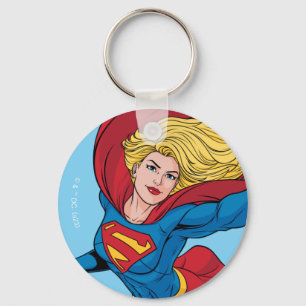 Adorable Supergirl Stance Keychain