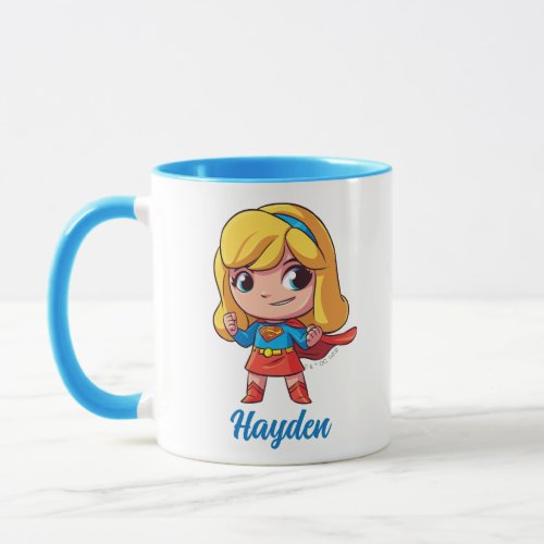 Adorable Supergirl Stance Mug