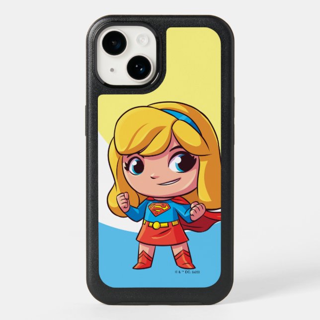 Adorable Supergirl Stance Otterbox iPhone Case (Back)