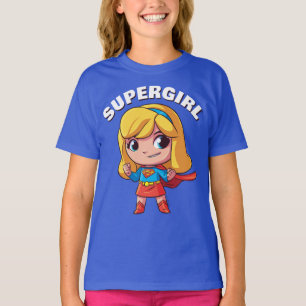 Adorable Supergirl Stance T-Shirt