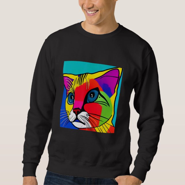 Adorable Sweetest Pop Cat Kitten Kitty Great Sweatshirt (Front)