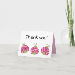 Adorable Sweetie Pie Ladybug Greeting Card