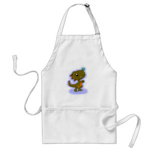 Adorable T-Rex Adult Apron