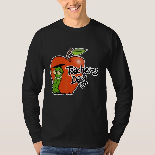 Adorable Teacher's Day Apple Design - Perfect for  T-Shirt (Front)