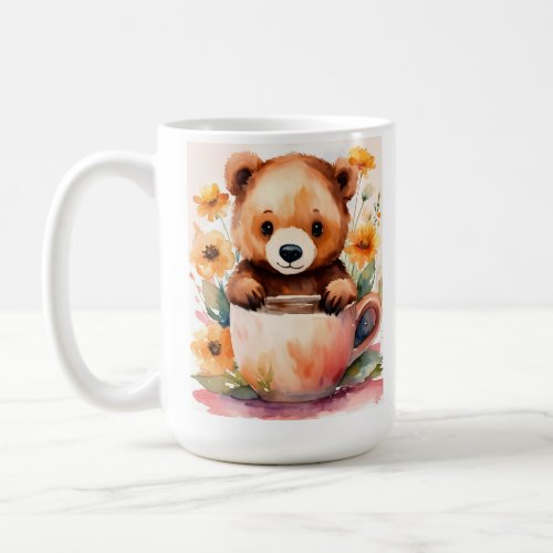 Adorable Teddy Bear Print Mugs Now Available