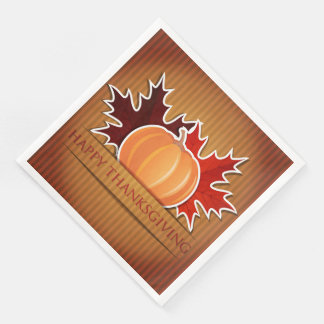 Adorable Thanksgiving Paper Napkin