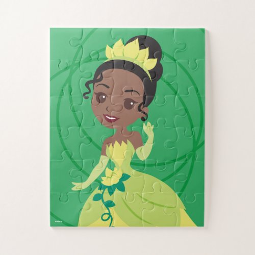 Adorable Tiana in Her New Dress Jigsaw Puzzle
