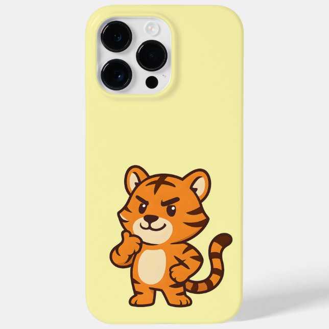 Adorable Tiger Phone Cases – Cute for all device (Back)