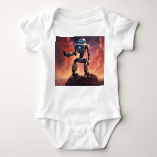 "Adorable Toddler Robot Shirt – Fun & Comfortable