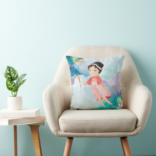 Adorable Tooth Fairy Pillow for Girls Whimsical 