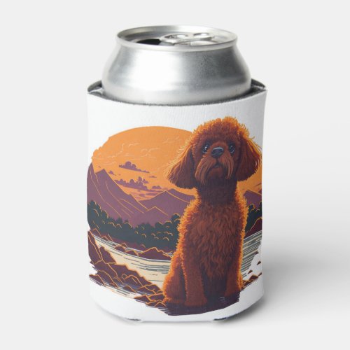 Adorable Toy Poodle Can Cooler