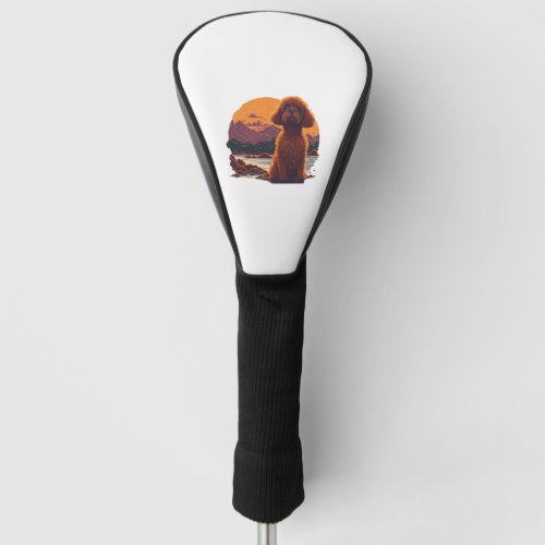 Adorable Toy Poodle Golf Head Cover