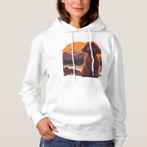 Adorable Toy Poodle Hoodie