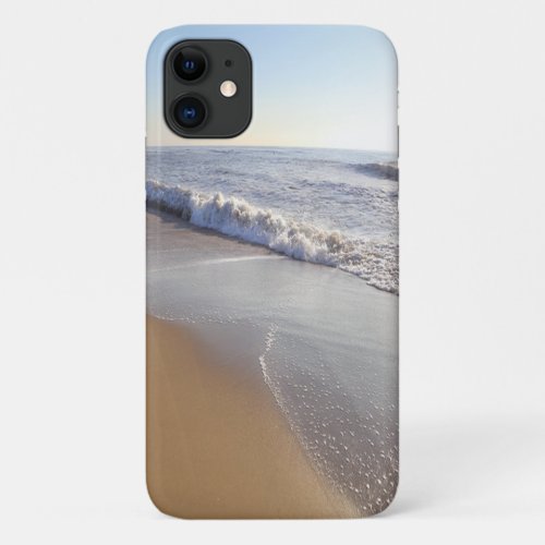 Adorable Tropical BeachSand Waves iPhone 11 Case
