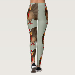 Adorable Turkey Thanksgiving Leggings
