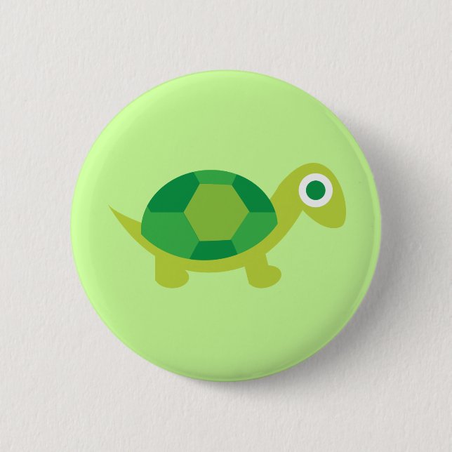 Adorable Turtle Accessory Button for Clothing  (Front)