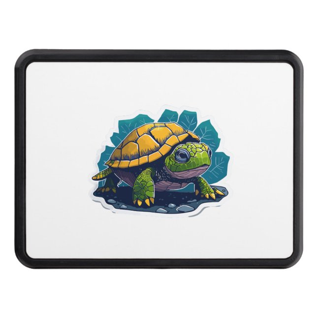 Adorable Turtle Hitch Cover (Front)