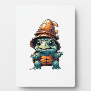 Adorable Turtle in Halloween Mood Essential T-Shir Plaque