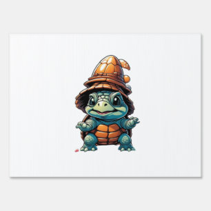 Adorable Turtle in Halloween Mood Essential T-Shir Sign