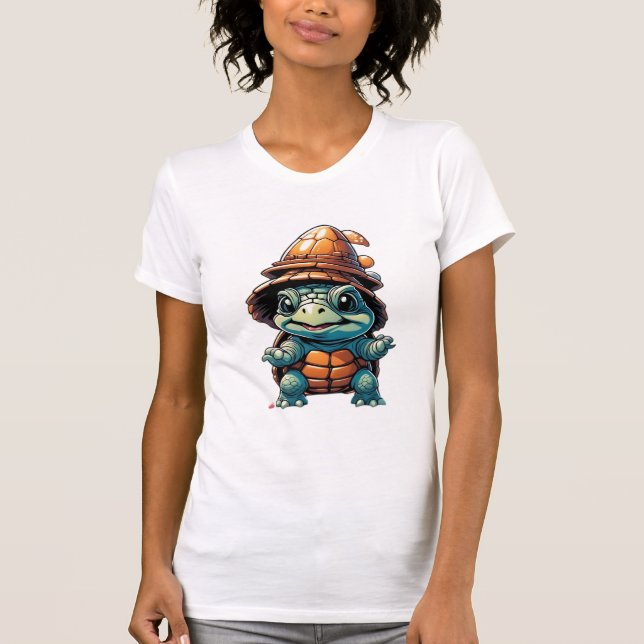 Adorable Turtle in Halloween Mood Essential T-Shir T-Shirt (Front)