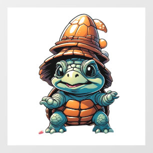 Adorable Turtle in Halloween Mood Essential T-Shir Wall Decal