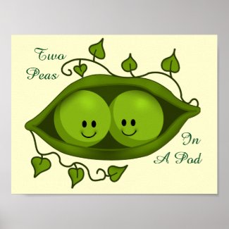 Adorable Two Peas In A Pod