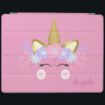 Adorable Unicorn Face Magical iPad Smart Cover<br><div class="desc">Adorable magical unicorn. An elegant and sophisticated design.</div>