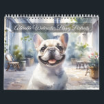 Adorable Watercolor Dog Portraits (12-Month) Calendar<br><div class="desc">Immerse yourself in the charming world of canines with our "Adorable Watercolor Puppy Portraits" calendar. Each month unveils a stunning, hand-painted portrait of a different dog breed, bringing a splash of warmth and joy to your wall. These watercolor paintings capture the unique personality and beauty of each puppy in vibrant...</div>