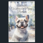 Adorable Watercolor Dog Portraits (12-Month) Calendar<br><div class="desc">Immerse yourself in the charming world of canines with our "Adorable Watercolor Puppy Portraits" calendar. Each month unveils a stunning, hand-painted portrait of a different dog breed, bringing a splash of warmth and joy to your wall. These watercolor paintings capture the unique personality and beauty of each puppy in vibrant...</div>
