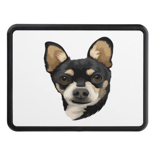 Adorable Watercolor Pup Hitch Cover