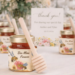 Adorable Wedding Bridal Showers Engagement Parties Honey Jar Favors
