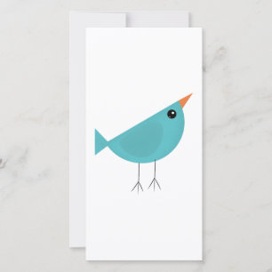 Adorable Whimsical Bird Nature Art