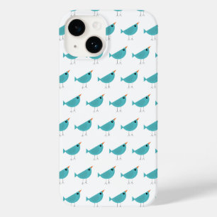 Adorable Whimsical Bird Nature Art Case-Mate iPhone 14 Case