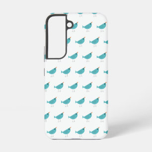 Adorable Whimsical Bird Nature Art Samsung Galaxy S22 Case