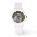 Adorable White Fox Watch