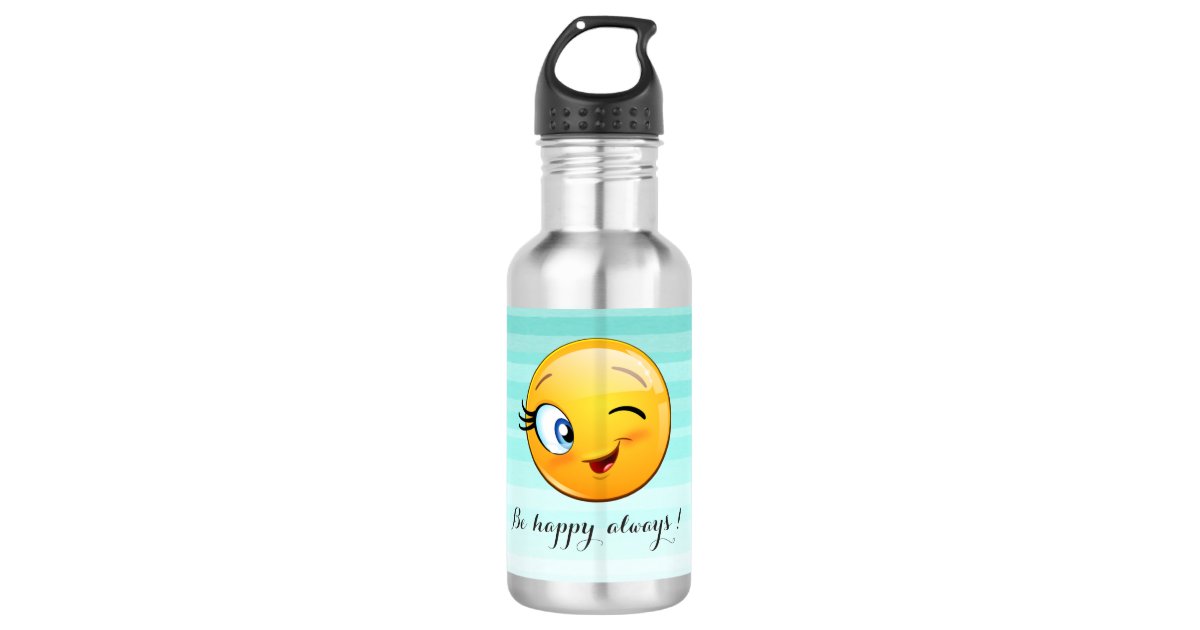 Cute Smiley Frog Custom Water Thermos