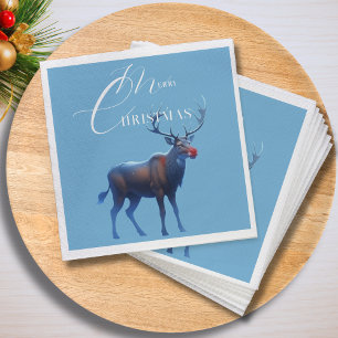 Adorable Winter Wonderland Merry Christmas Napkins