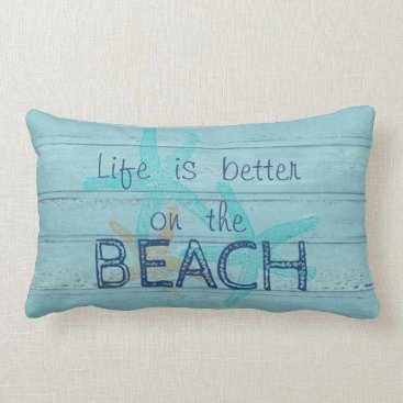 Adorable Wood Texture,Life Is Better On The Beach Lumbar Pillow Adorable Wood Texture,Life Is Better On The Beach Lumbar Pillow