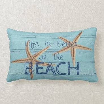 Adorable Wood Texture,Starfish Lumbar Pillow Adorable Wood Texture,Starfish Lumbar Pillow