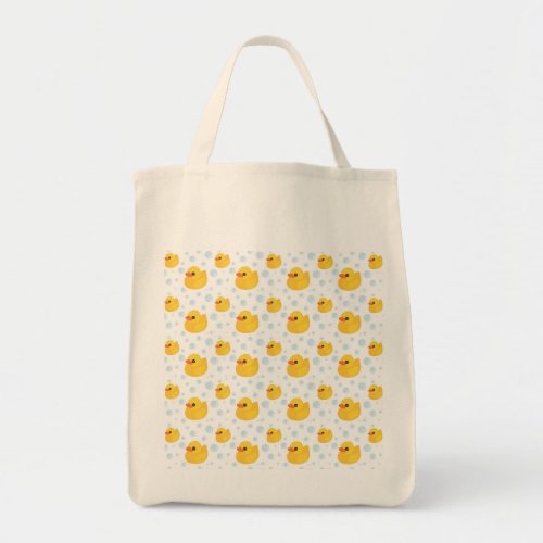 Adorable Yellow Rubber Ducks Duckies Tote Bag