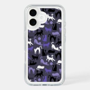 Adorable Yoga Cute Cat Poses iPhone 16 Case