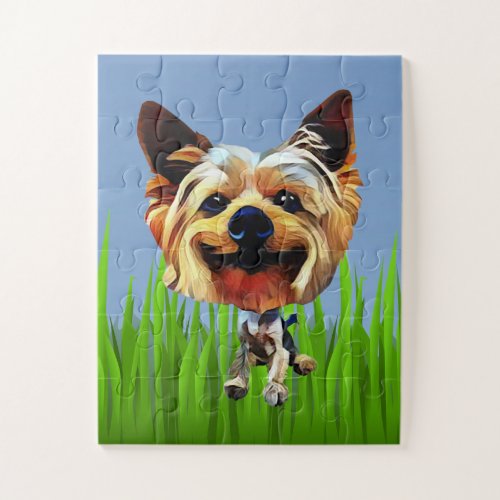 Adorable Yorkshire Terrier 30 Piece Puzzle