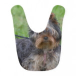 Adorable Yorkshire Terrier Baby Bib