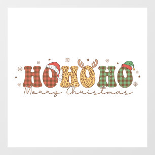 Adorables Christmas Ho Ho Ho Floor Decals